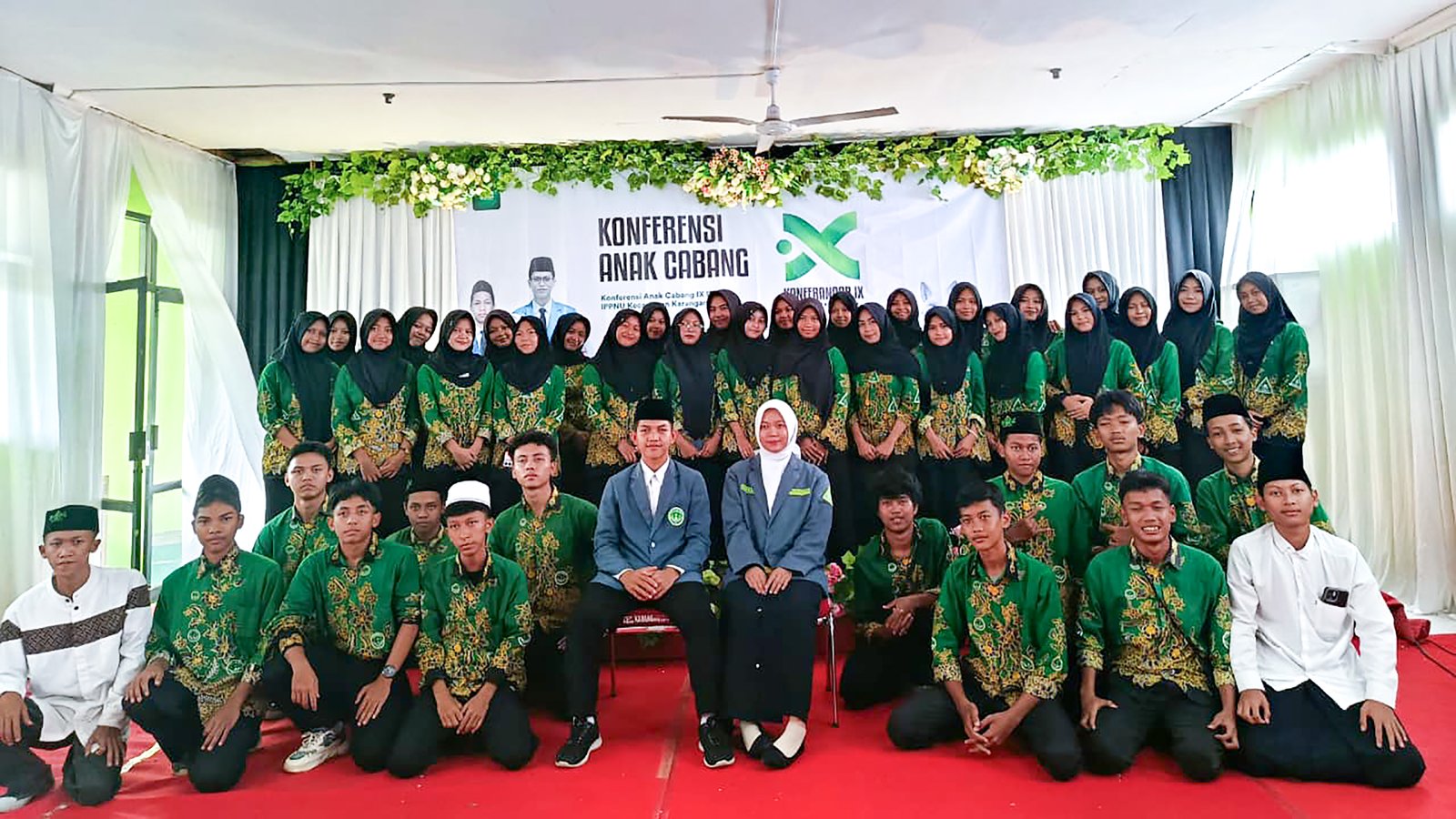 Konferancab IX IPNU IPPNU Karanganyar Tetapkan Fahmi dan Fatmah Sebagai Ketua Baru